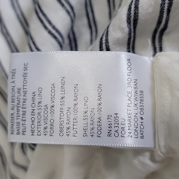 BDG STRIPED STRAPLESS DRESS/ SIZE  4 - Picture 17 of 17